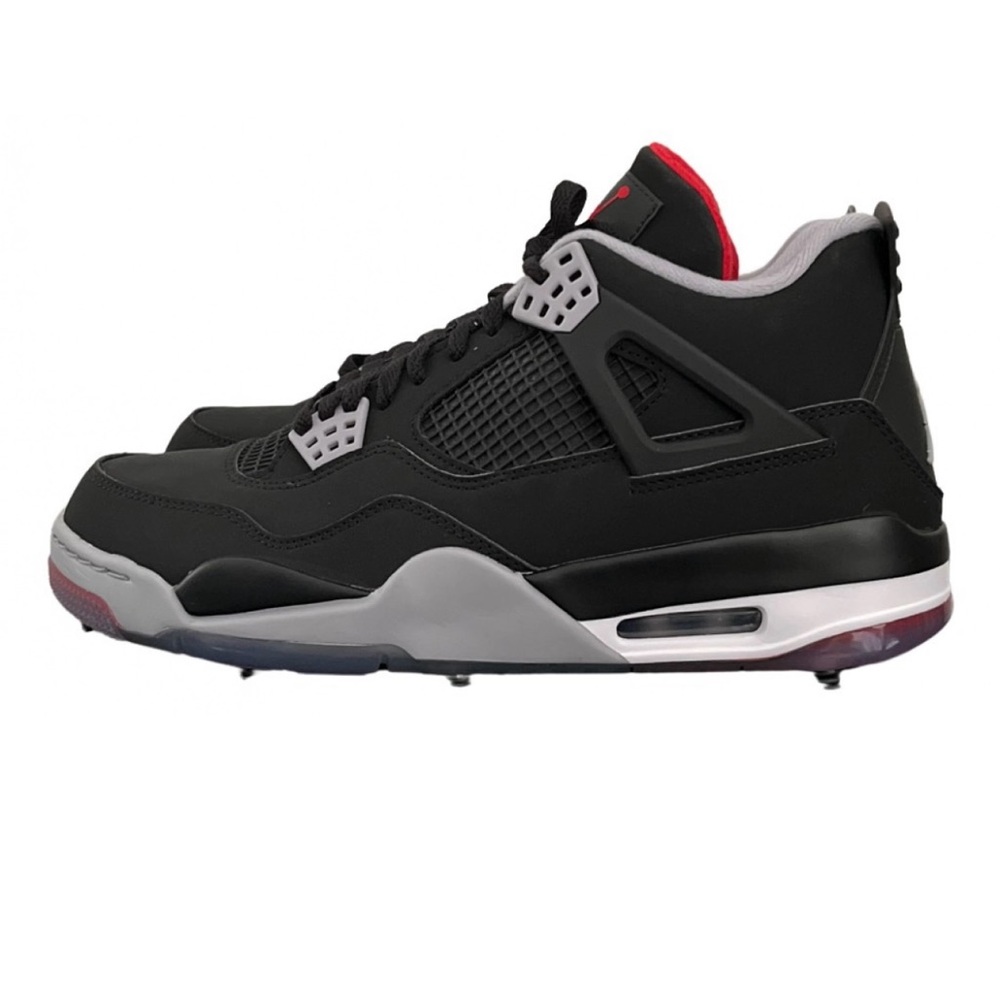 Jordan Air 4 trainers.